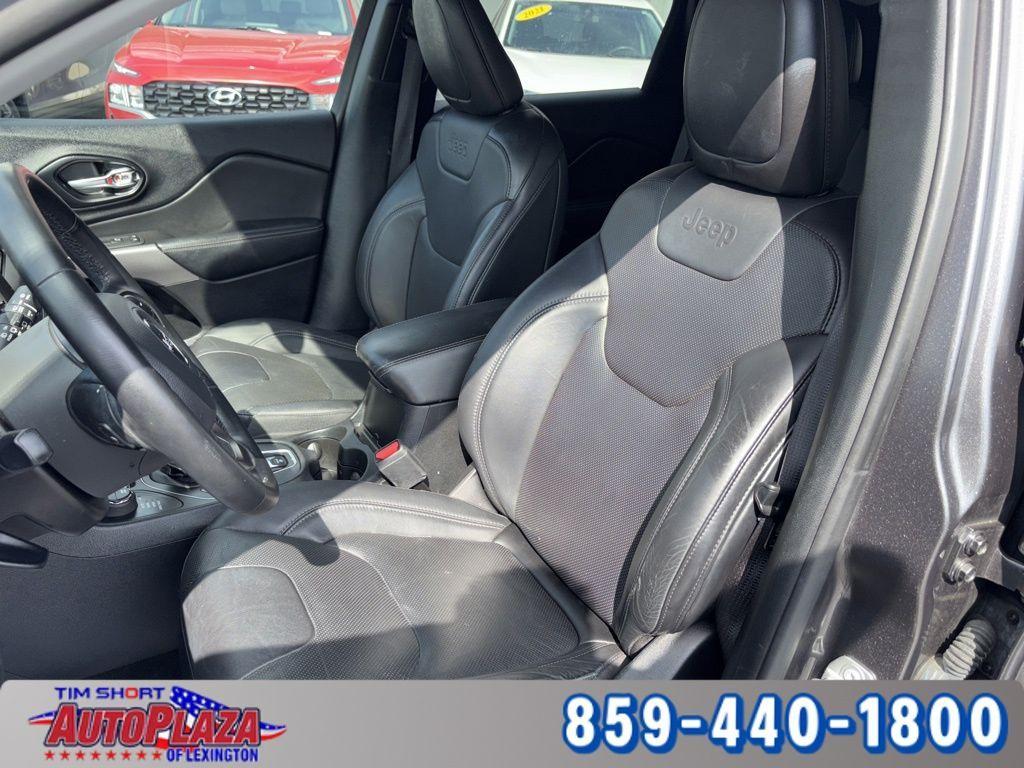 used 2021 Jeep Cherokee car, priced at $20,300