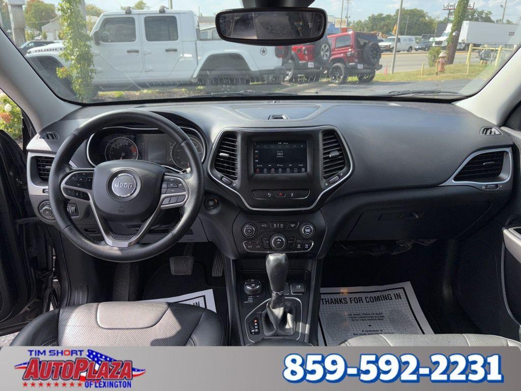 used 2021 Jeep Cherokee car, priced at $20,400