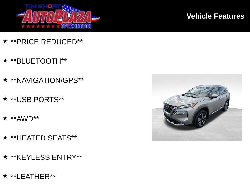 used 2022 Nissan Rogue car, priced at $27,500