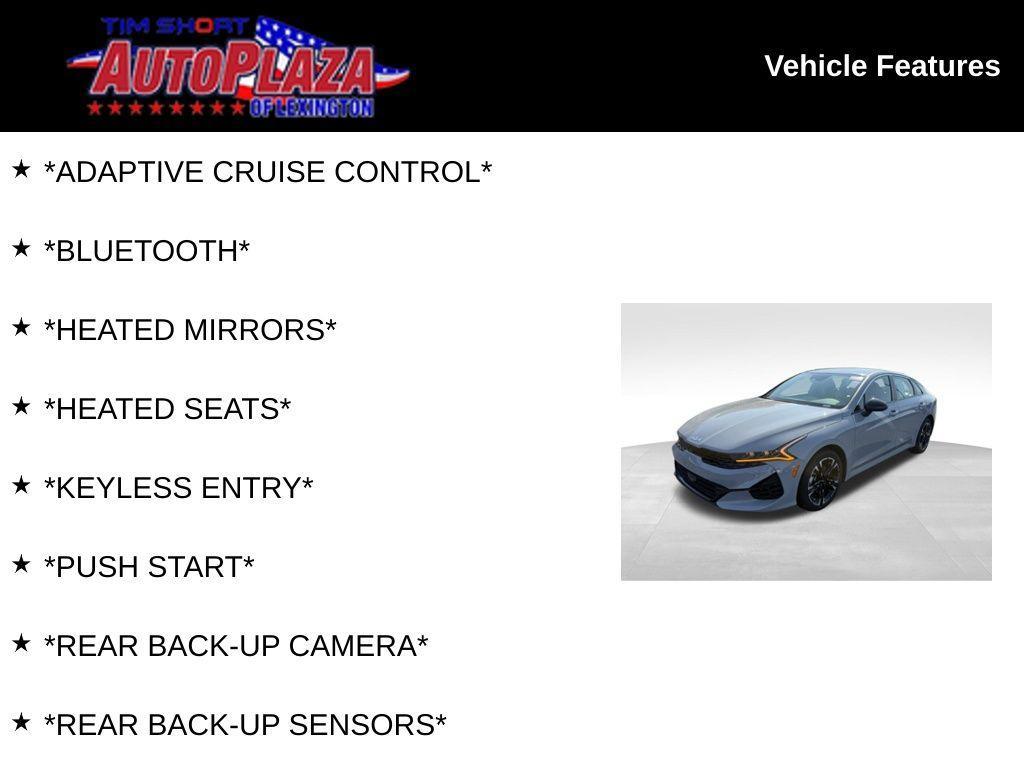 used 2024 Kia K5 car, priced at $27,500