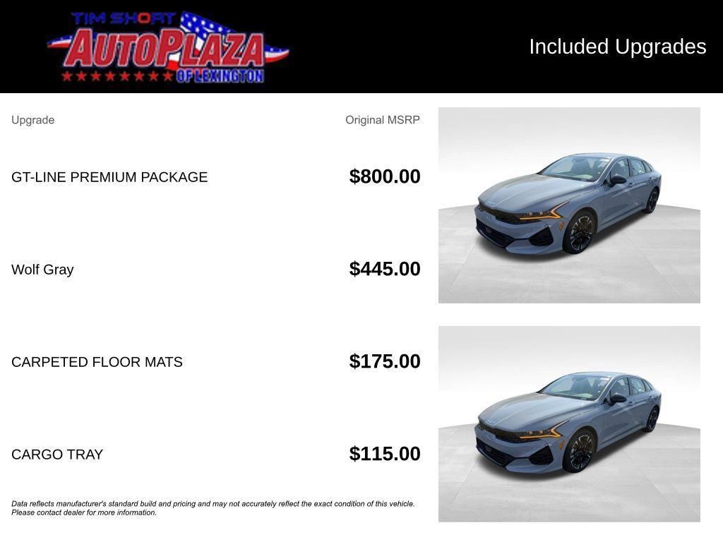 used 2024 Kia K5 car, priced at $27,500