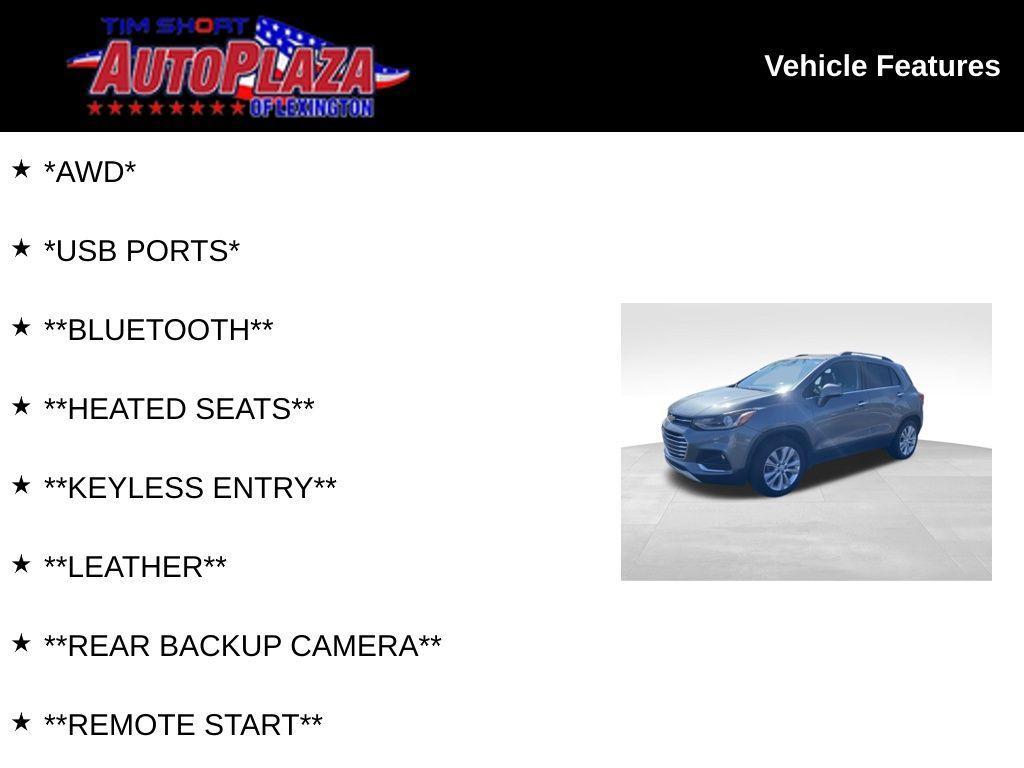 used 2020 Chevrolet Trax car, priced at $15,500