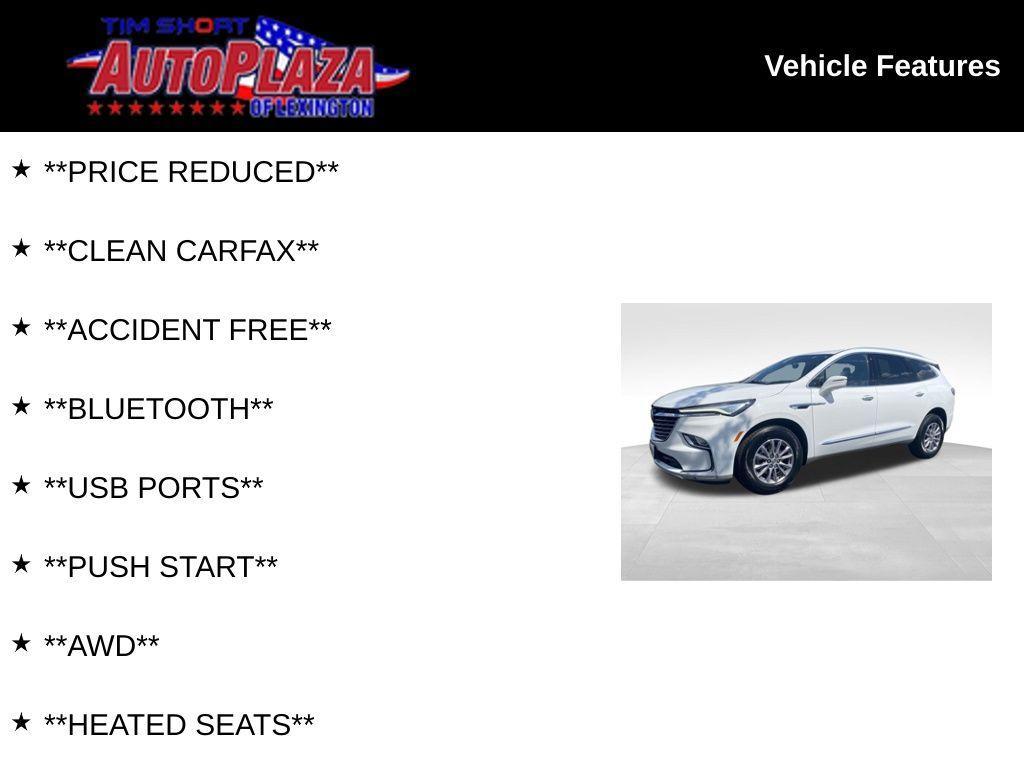 used 2024 Buick Enclave car, priced at $32,820