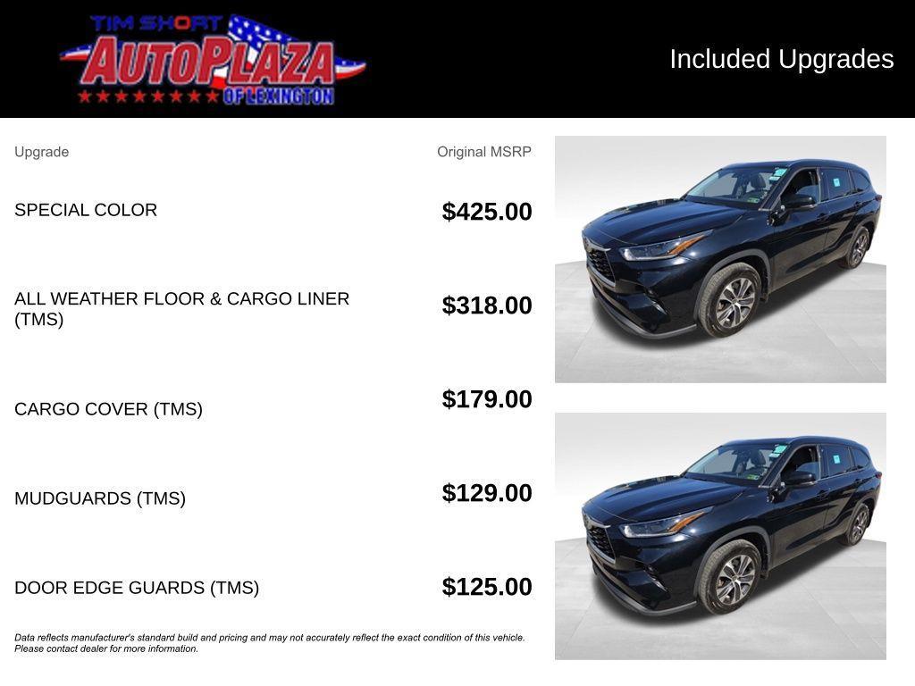 used 2022 Toyota Highlander car, priced at $26,900
