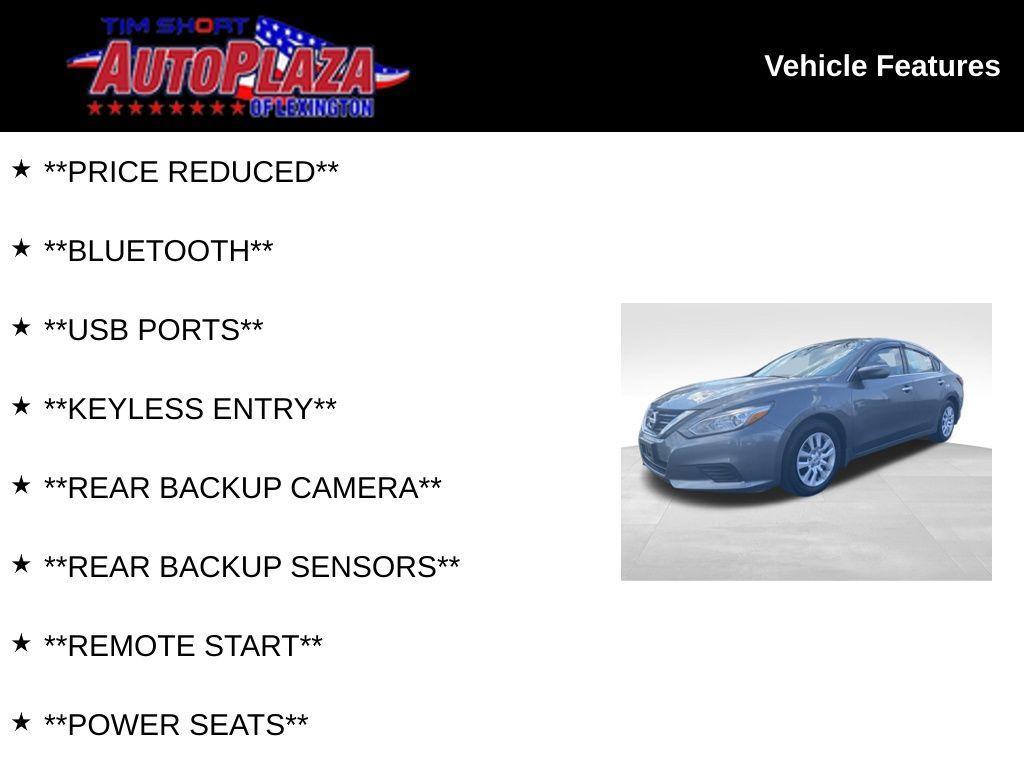 used 2018 Nissan Altima car, priced at $12,900