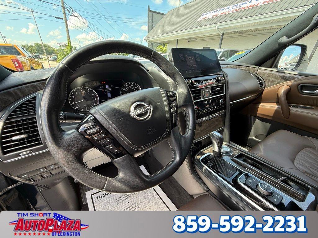 used 2021 Nissan Armada car, priced at $34,600