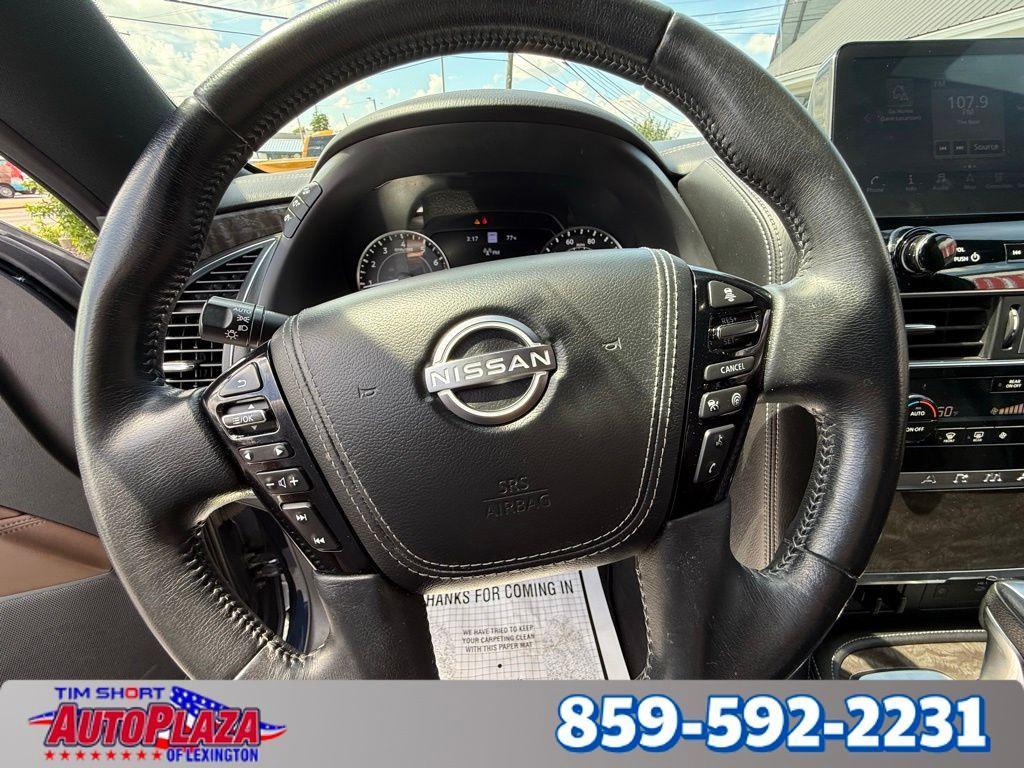 used 2021 Nissan Armada car, priced at $34,600