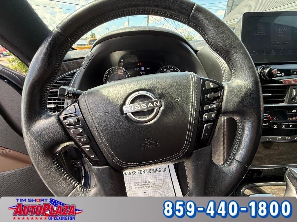 used 2021 Nissan Armada car, priced at $32,750