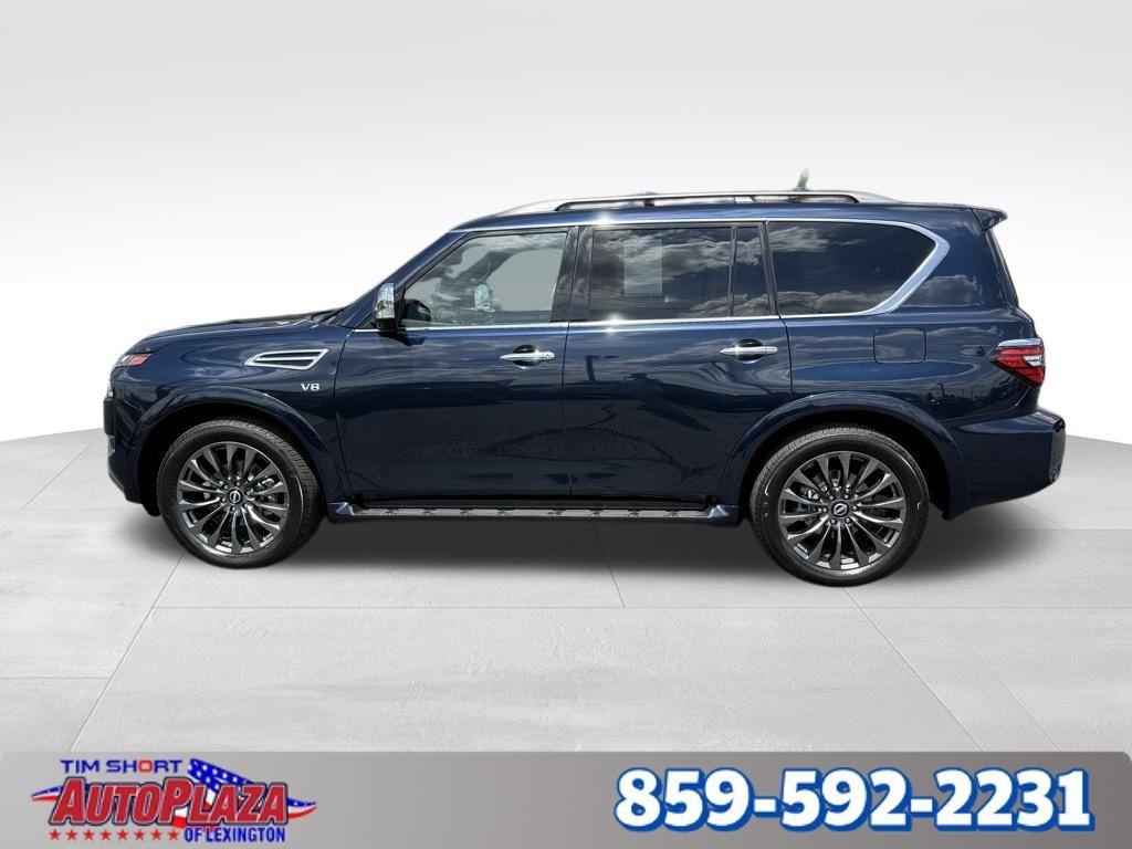 used 2021 Nissan Armada car, priced at $34,600