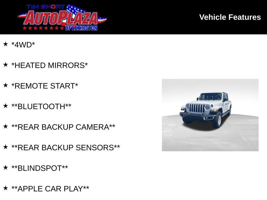 used 2023 Jeep Gladiator car, priced at $29,900