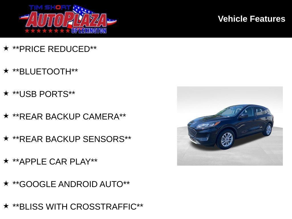 used 2021 Ford Escape car, priced at $17,000