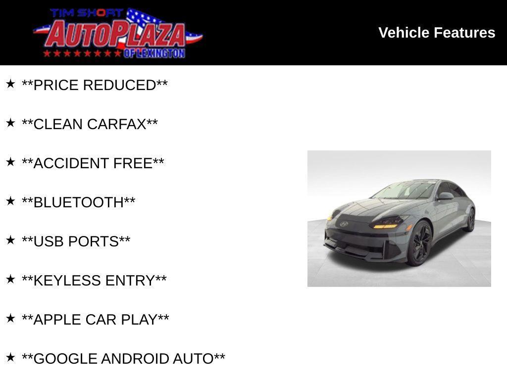 used 2023 Hyundai IONIQ 6 car, priced at $26,900