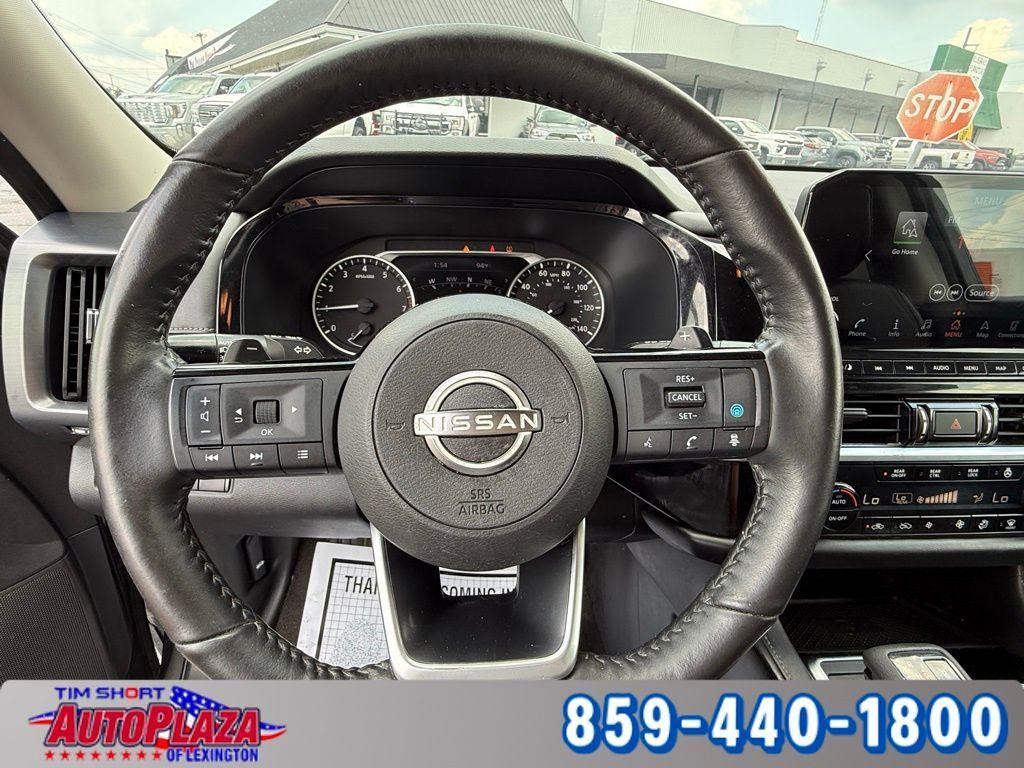 used 2023 Nissan Pathfinder car, priced at $23,400