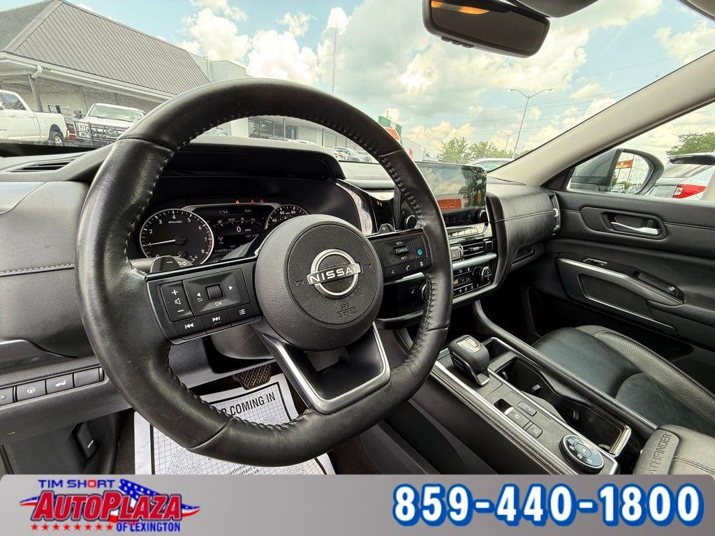 used 2023 Nissan Pathfinder car, priced at $23,400