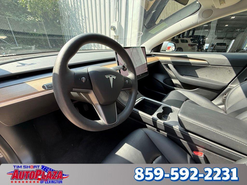 used 2021 Tesla Model 3 car, priced at $27,000