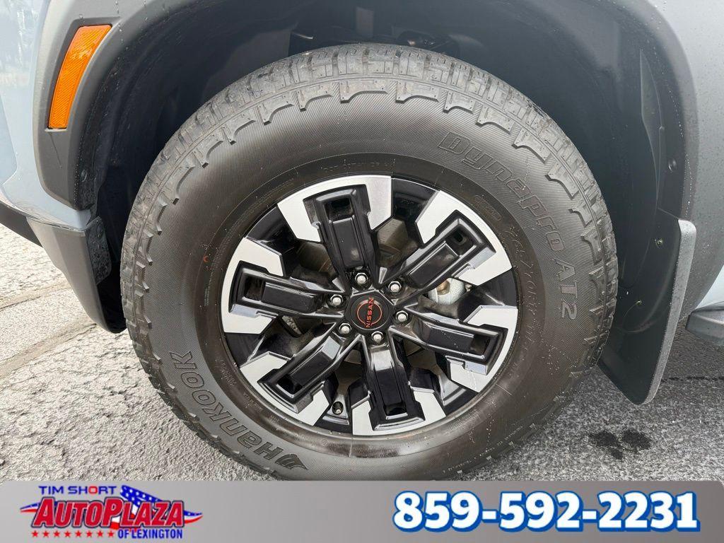 used 2024 Nissan Frontier car, priced at $35,000