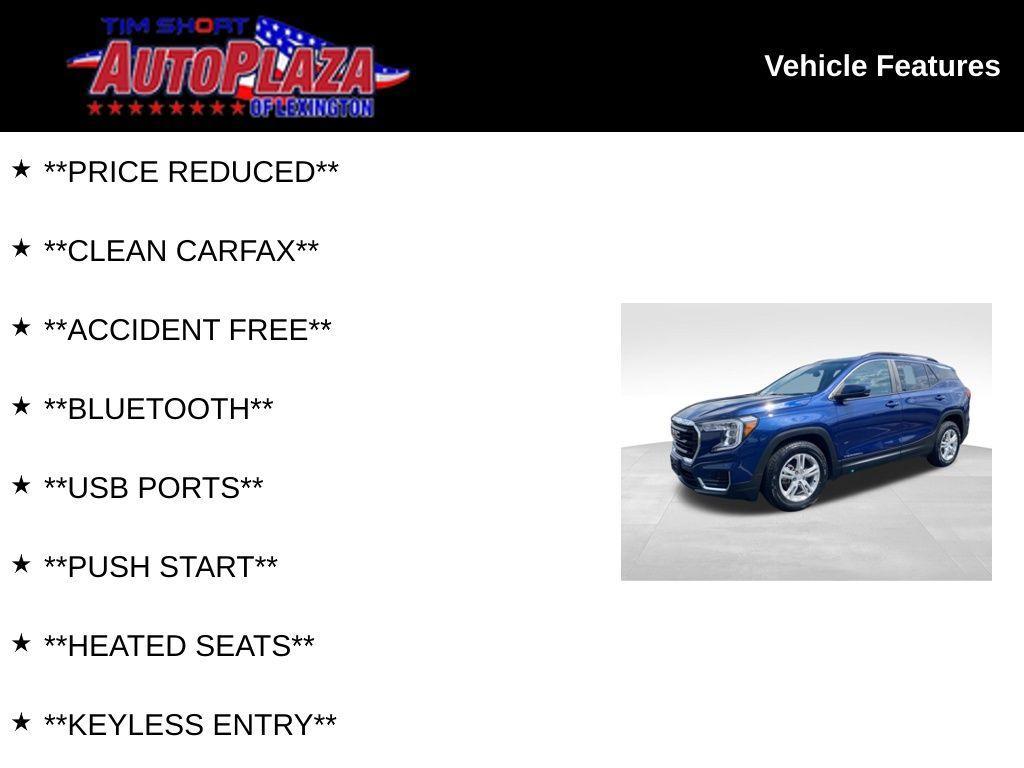 used 2022 GMC Terrain car, priced at $18,800
