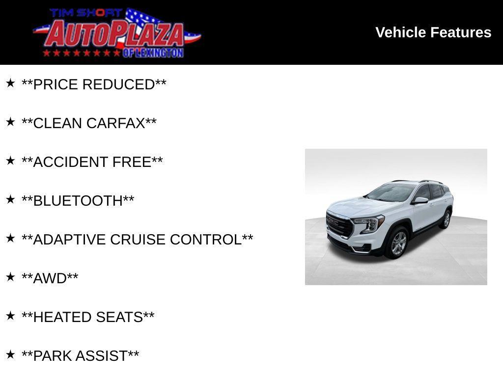 used 2023 GMC Terrain car, priced at $21,500