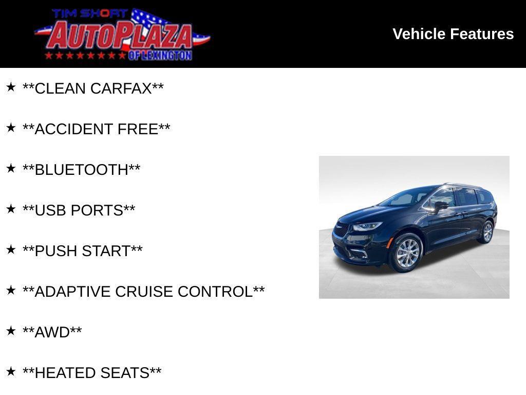 used 2022 Chrysler Pacifica car, priced at $32,500