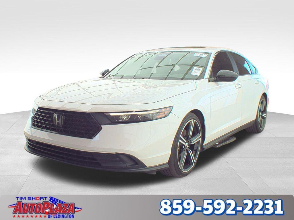 used 2023 Honda Accord Hybrid car, priced at $25,500