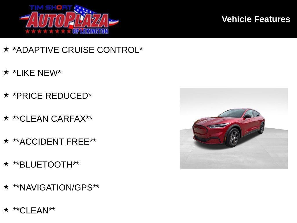 used 2023 Ford Mustang Mach-E car, priced at $24,750