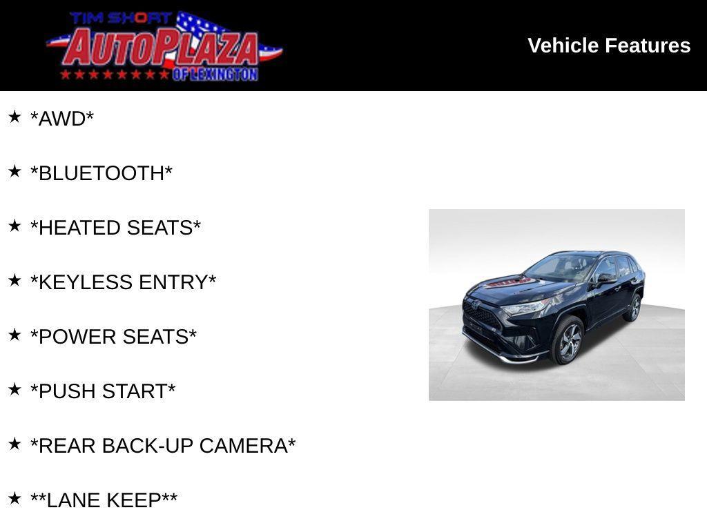 used 2021 Toyota RAV4 Prime car, priced at $29,900