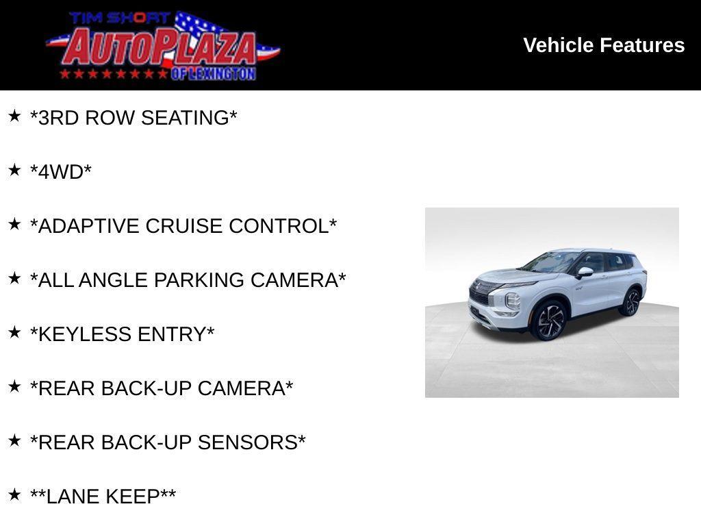 used 2023 Mitsubishi Outlander PHEV car, priced at $25,200