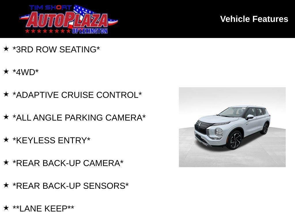 used 2023 Mitsubishi Outlander PHEV car, priced at $26,000
