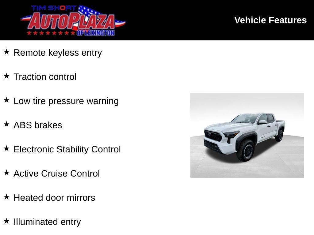 used 2024 Toyota Tacoma car, priced at $41,250