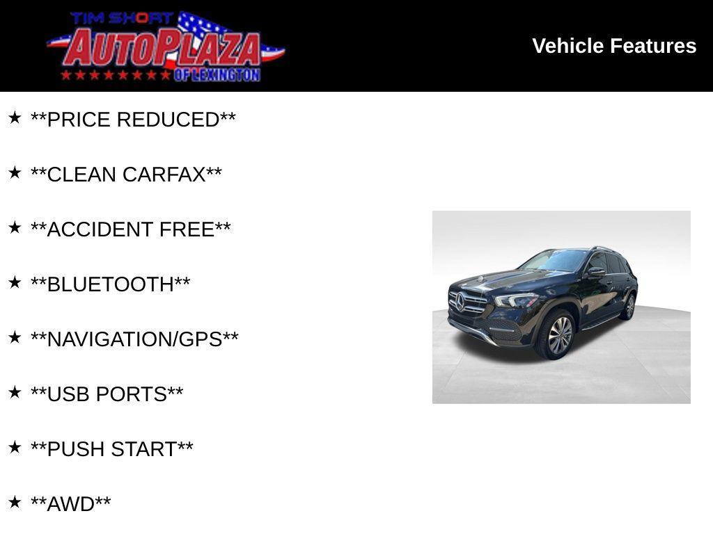 used 2020 Mercedes-Benz GLE 350 car, priced at $29,900