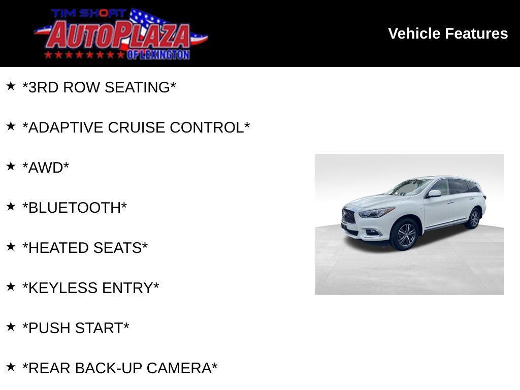 used 2020 INFINITI QX60 car, priced at $21,490