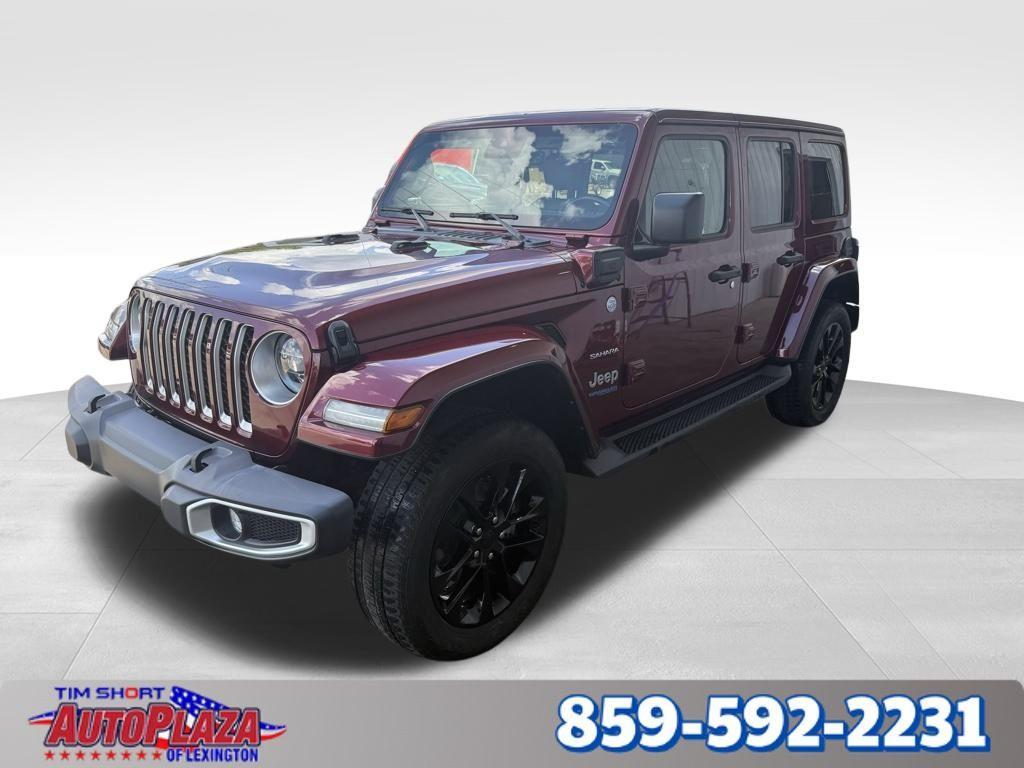 used 2021 Jeep Wrangler Unlimited 4xe car, priced at $33,500
