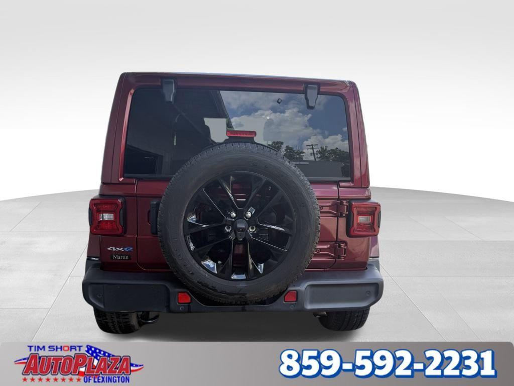 used 2021 Jeep Wrangler Unlimited 4xe car, priced at $33,000