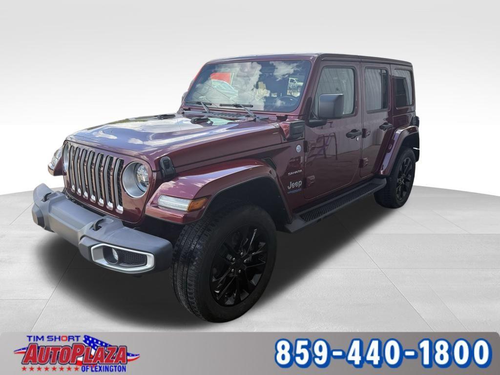 used 2021 Jeep Wrangler Unlimited 4xe car, priced at $32,200