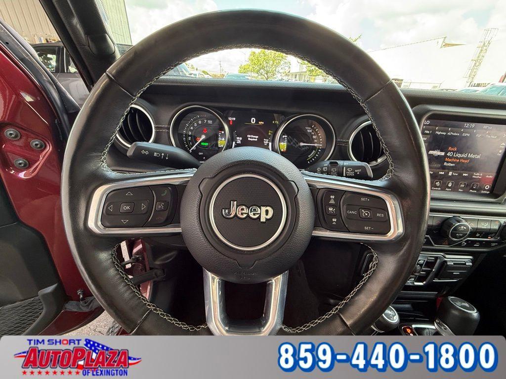 used 2021 Jeep Wrangler Unlimited 4xe car, priced at $32,200