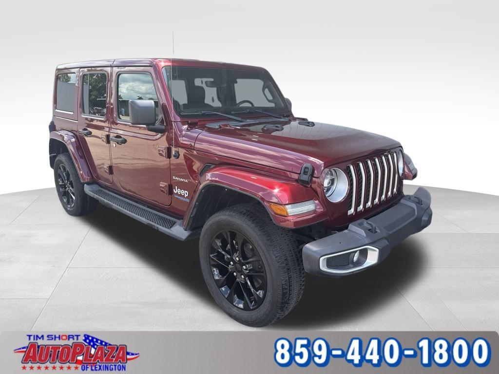 used 2021 Jeep Wrangler Unlimited 4xe car, priced at $32,200