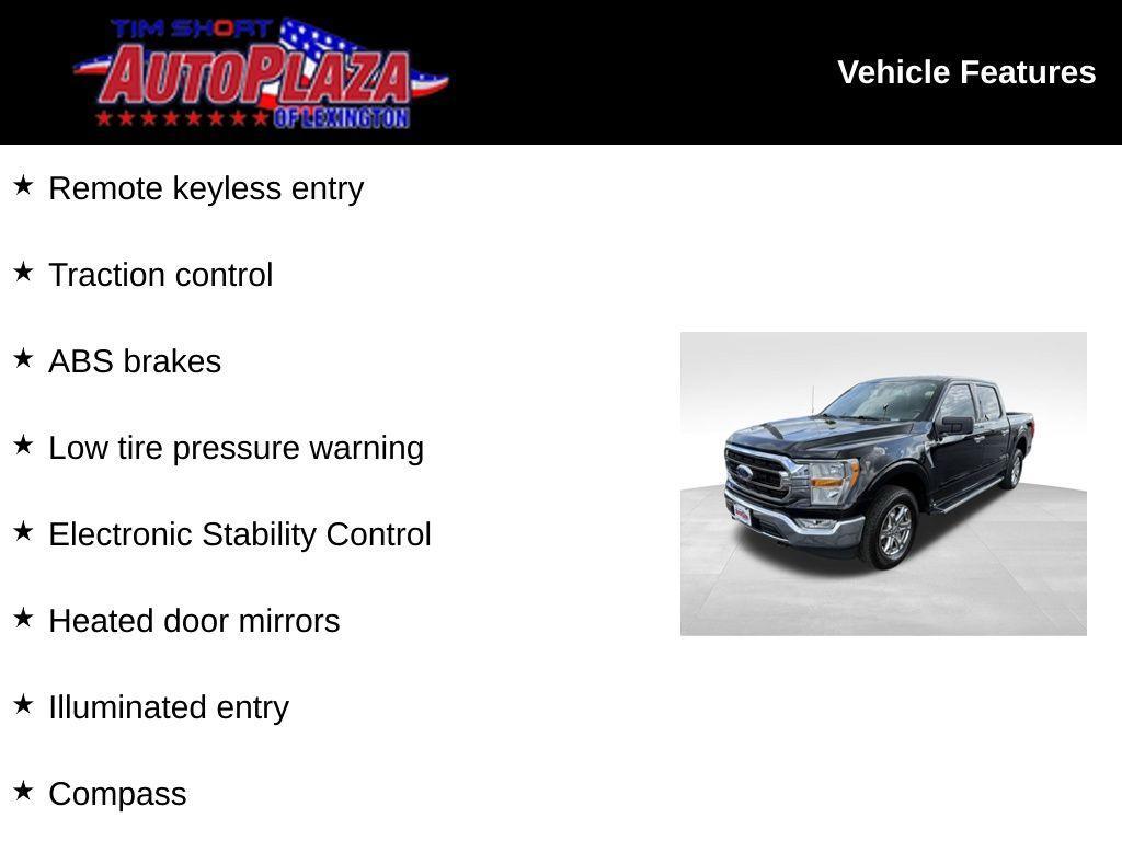 used 2022 Ford F-150 car, priced at $38,500