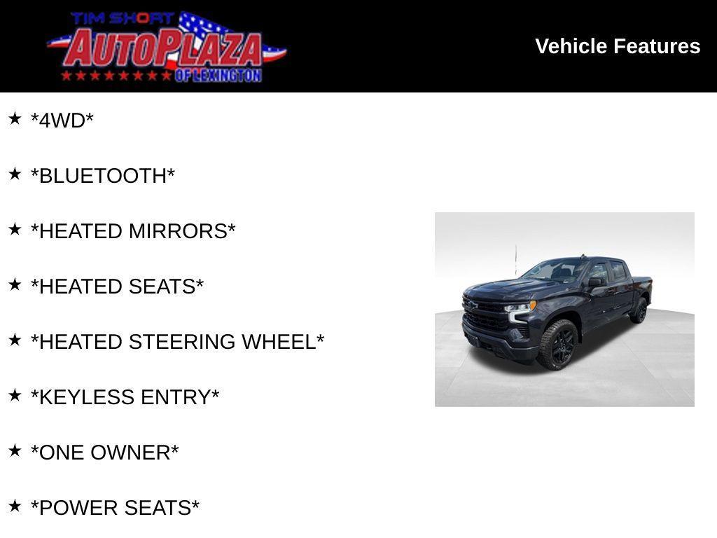 used 2023 Chevrolet Silverado 1500 car, priced at $41,400
