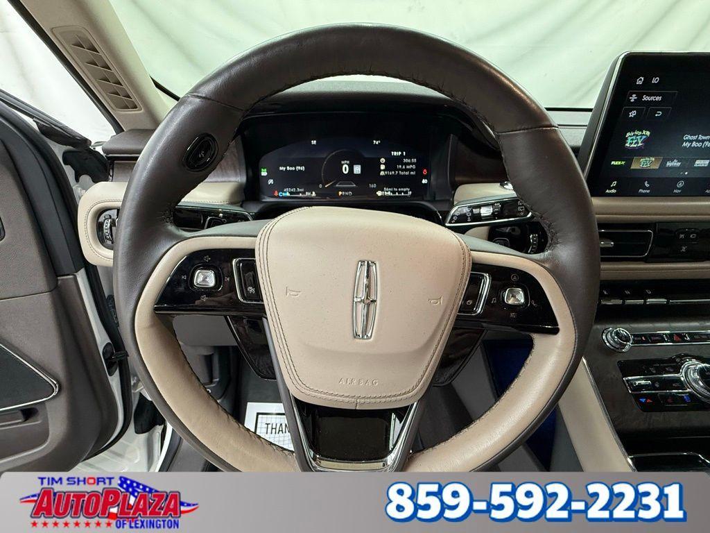used 2021 Lincoln Aviator car, priced at $37,250