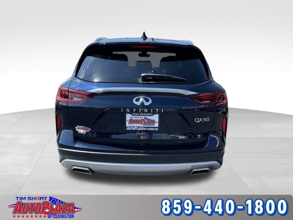 used 2024 INFINITI QX50 car, priced at $33,400