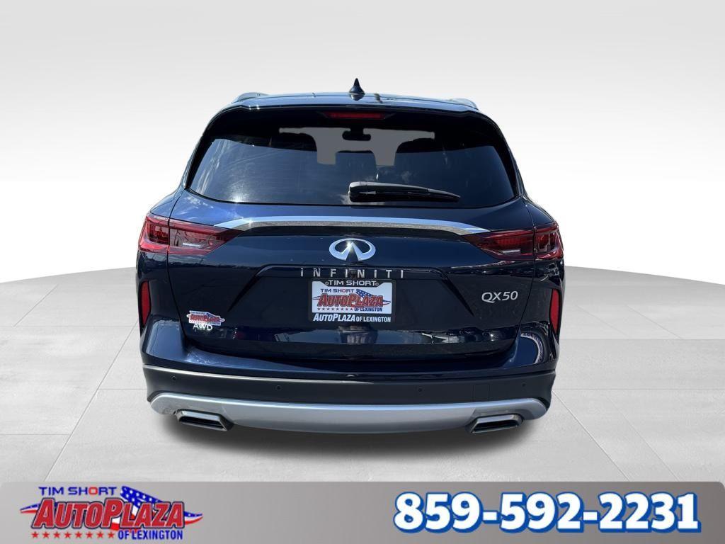 used 2024 INFINITI QX50 car, priced at $35,250