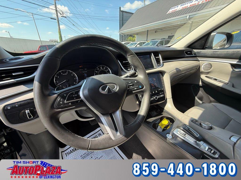 used 2024 INFINITI QX50 car, priced at $33,400