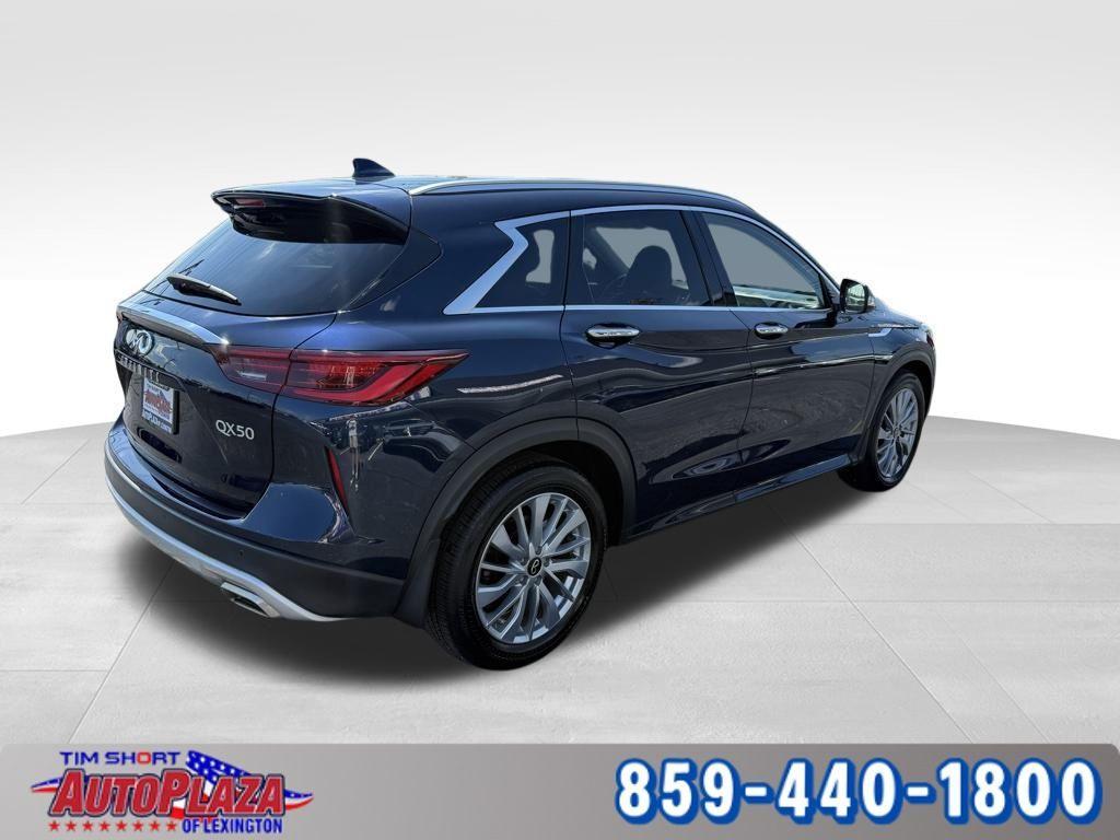 used 2024 INFINITI QX50 car, priced at $33,400