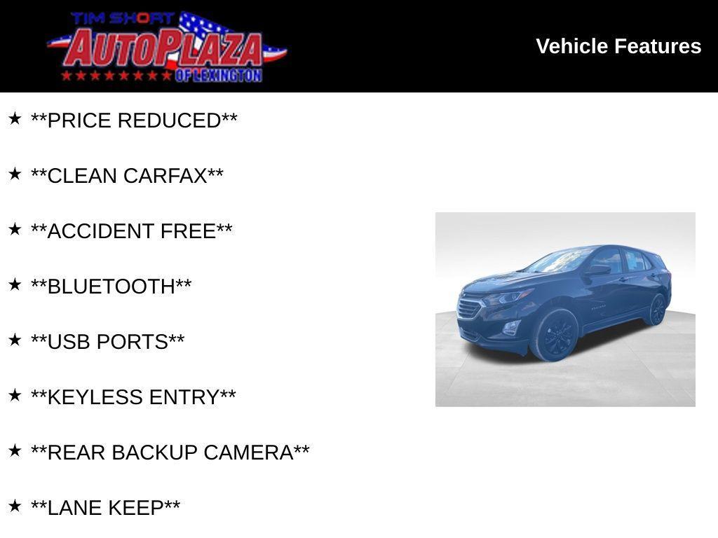 used 2021 Chevrolet Equinox car, priced at $19,500