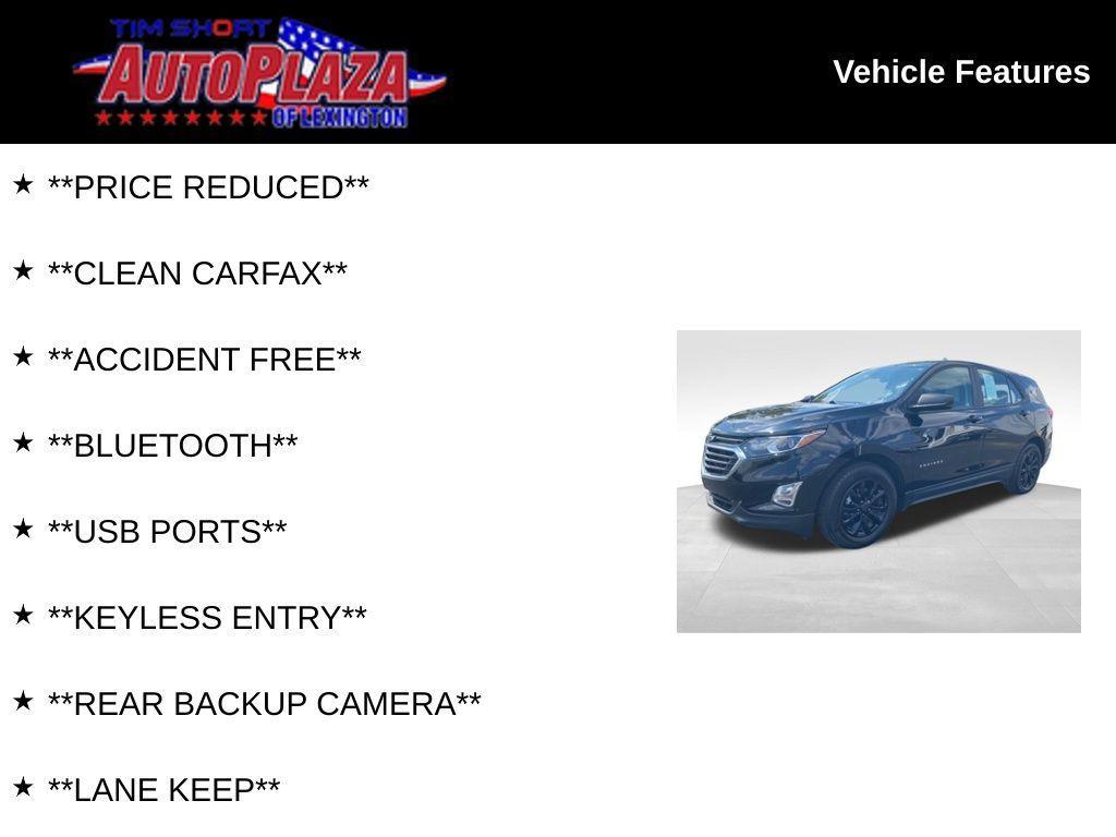 used 2021 Chevrolet Equinox car, priced at $18,500