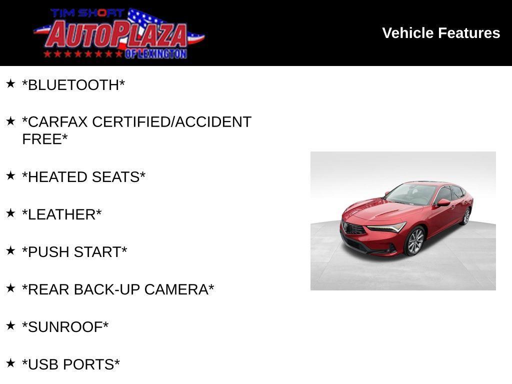 used 2025 Acura Integra car, priced at $25,500