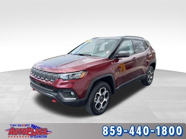 used 2022 Jeep Compass car, priced at $22,500