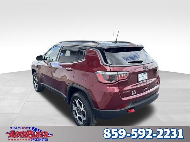 used 2022 Jeep Compass car, priced at $22,500