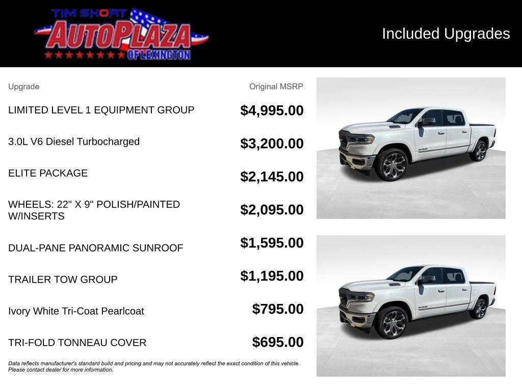 used 2023 Ram 1500 car, priced at $46,000