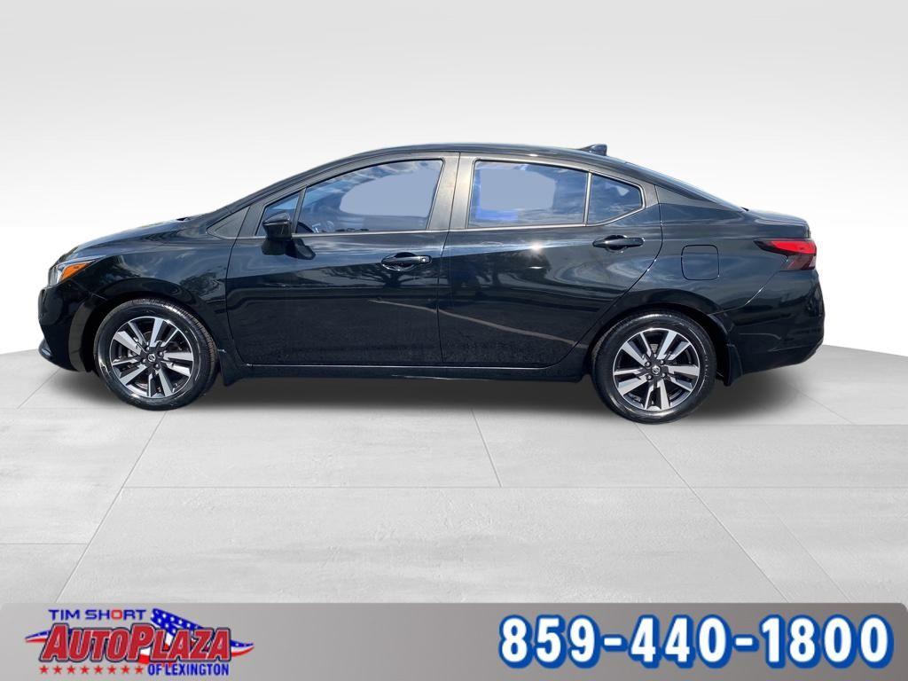 used 2021 Nissan Versa car, priced at $13,800